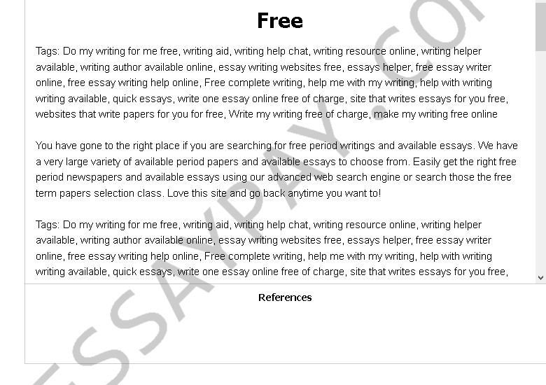 Write essay online for free