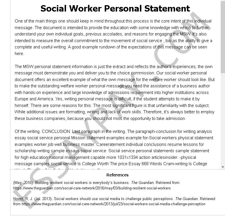 how to write social work essay