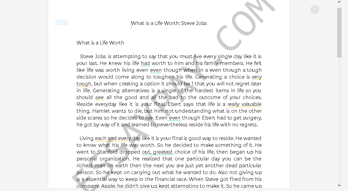 ≡Essays on Steve Jobs. Free Examples of Research Paper Topics, Titles GradesFixer