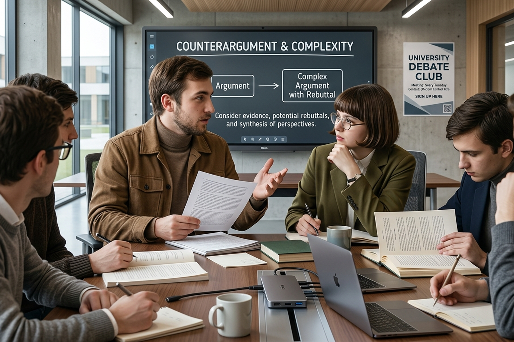 Counterargument and Complexity