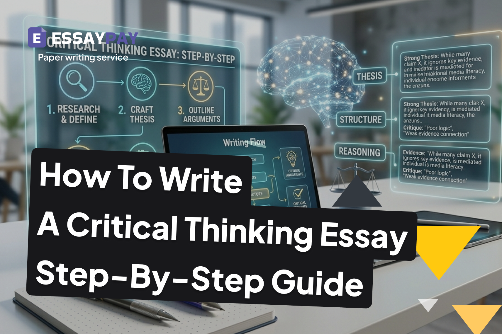 How to Write a Critical Thinking Essay: Simple Method + Example