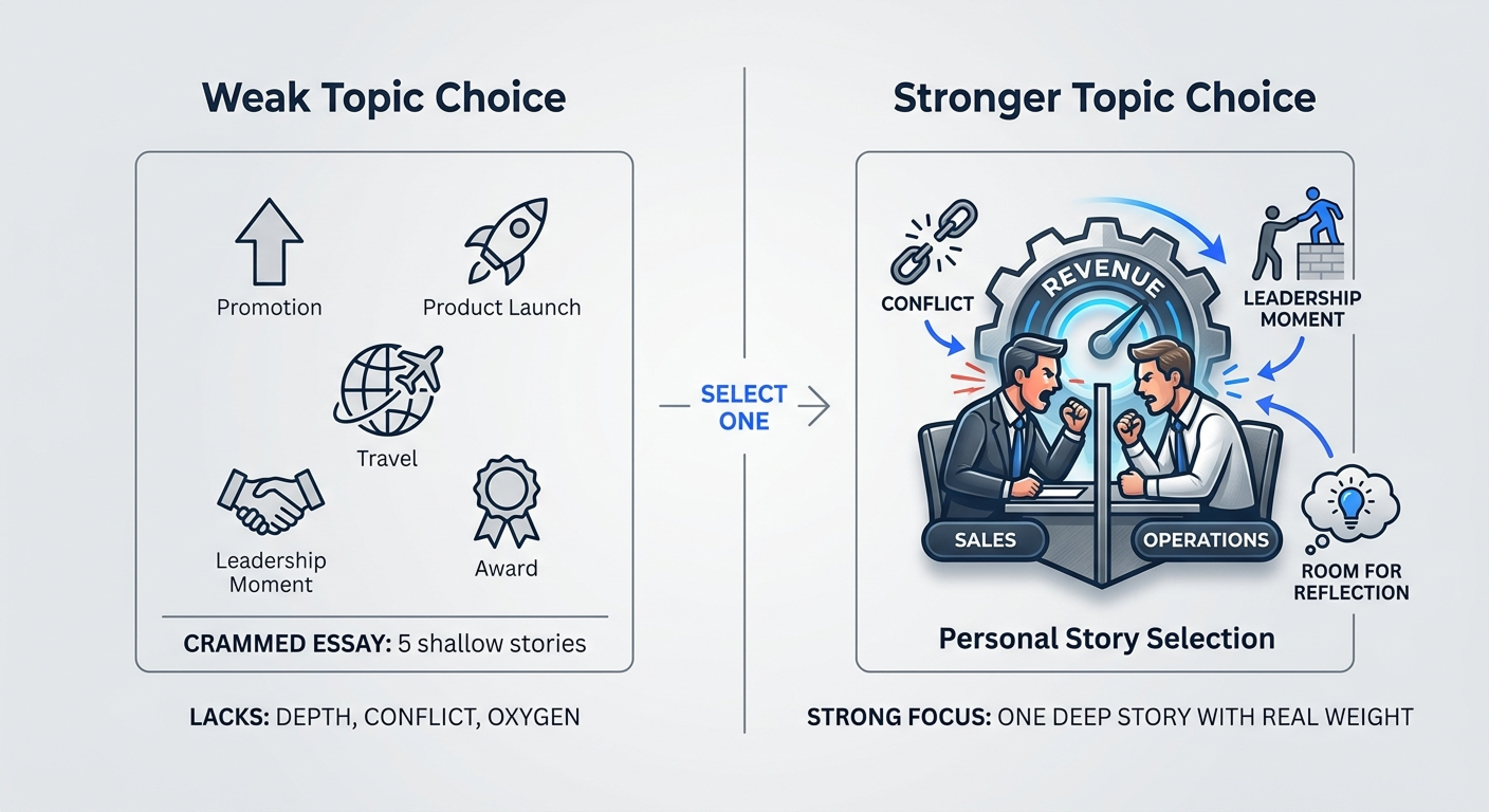 Step 2: Choose One Story That Has Real Weight Step 2: Choose One Story That Has Real Weight
