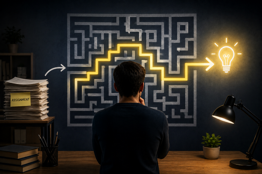 The Real Task Behind the Assignment The Real Task Behind the Assignment