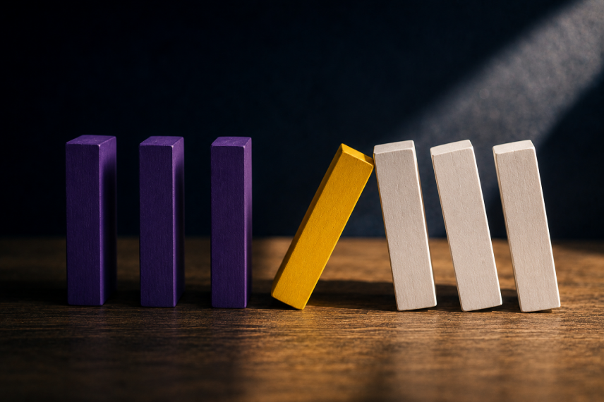 The Shape: a Shift, Hinged on a Moment